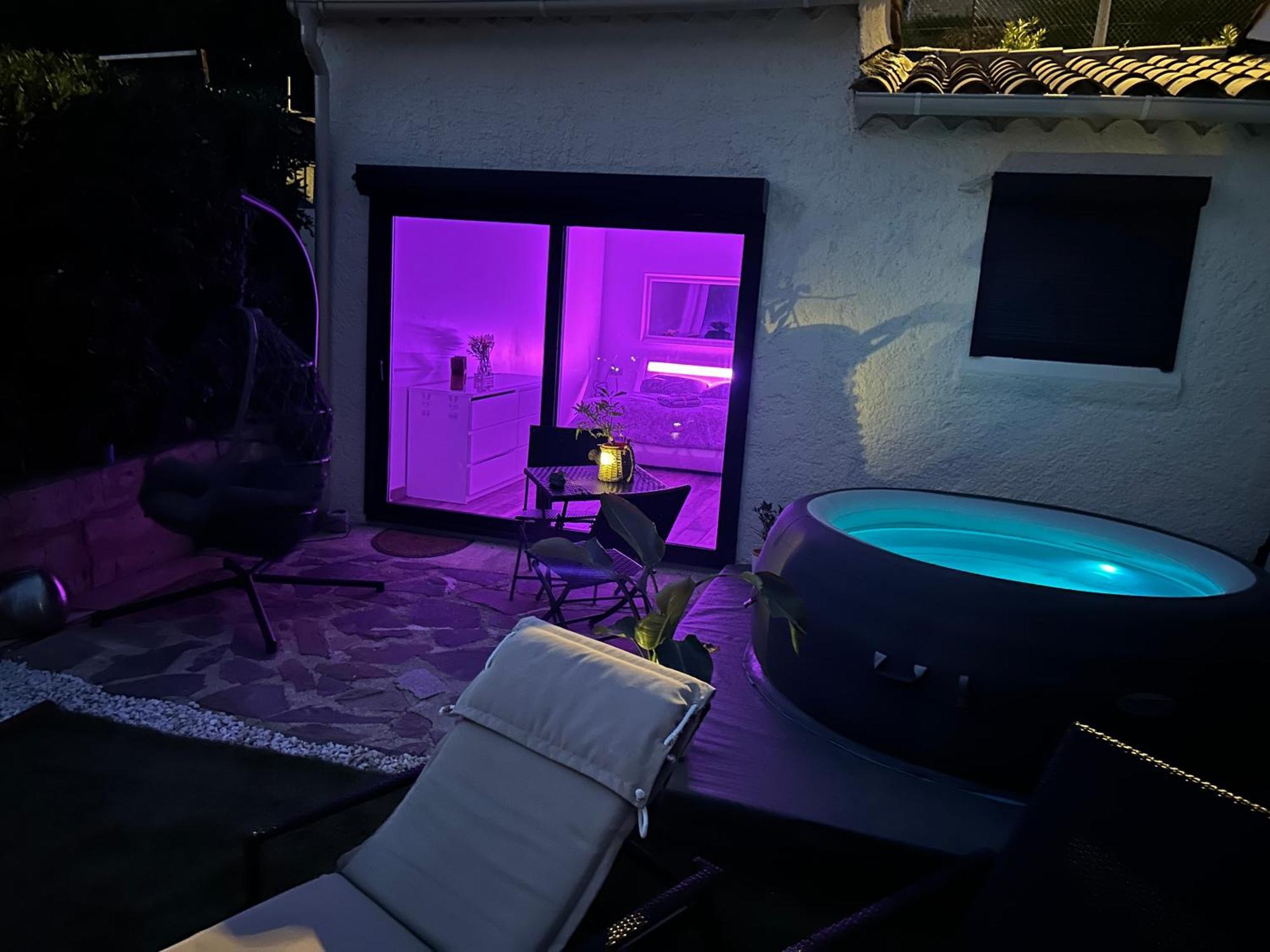 Belle Chambre Privee Avec Le Jardin Privatif Et Le Jacuzzi Cavalaire-sur-Mer Eksteriør bilde